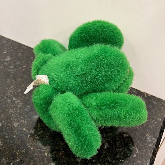 GANZ Plush Green Frog 9" -Heritage Collection-Fully Jointed-1991 - Picture 5 of 7